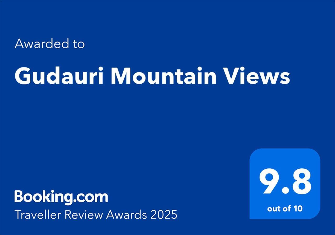 Gudauri Mountain Views Apartment Exterior photo